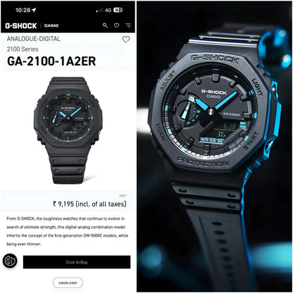 GA-2100RW-1A Original Model With All Original Features Now Available