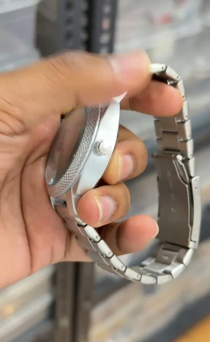 Fossil Machine Automatic Collection in all Silver Shade