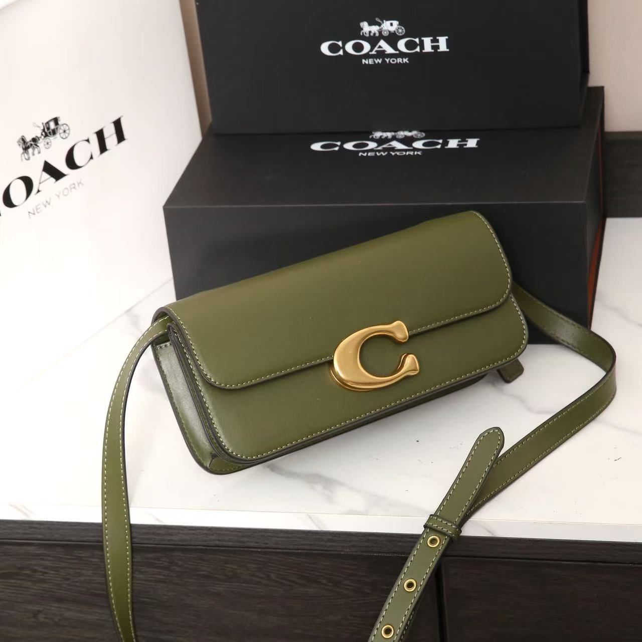 Coach East West Idol Bag