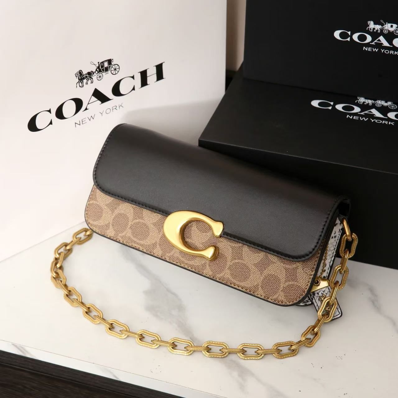 Coach East West Idol Bag