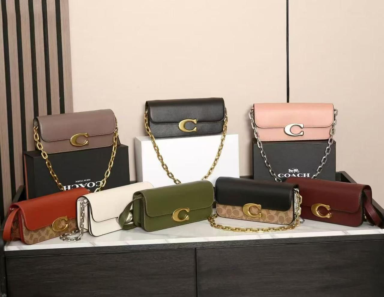 Coach East West Idol Bag