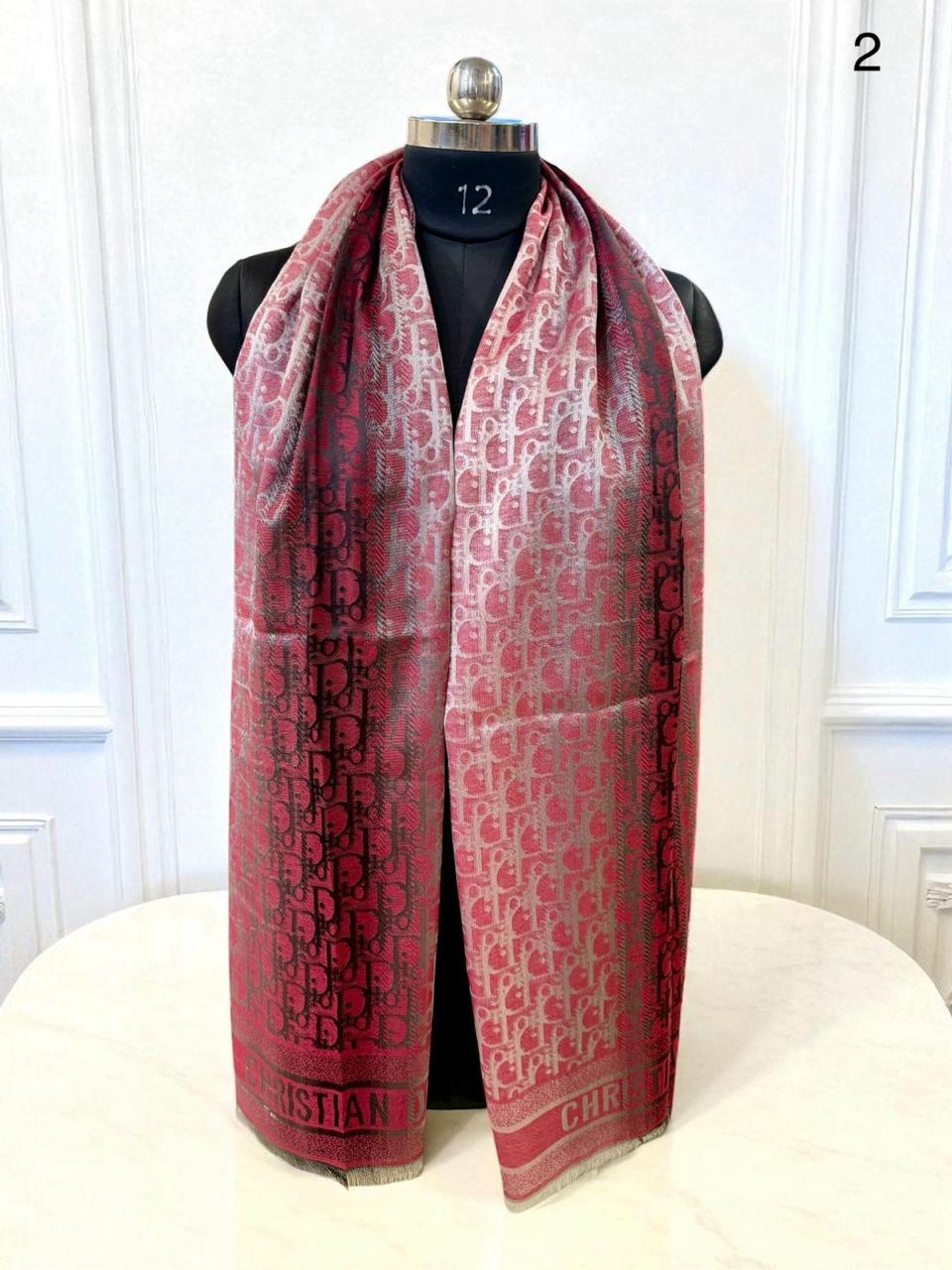 DIOR SEMI WOOLLEN STOLES