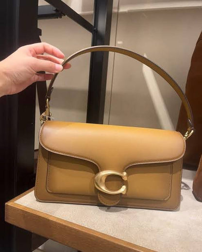 Coach Tabby 26 Smooth Two Tone Leather Bag