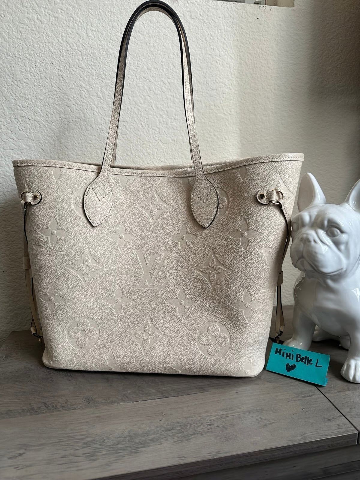 Louis Vuitton  Solid Shades Embossed Neverful