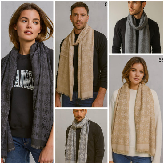 Tory Burch Semi Woolen Stoles