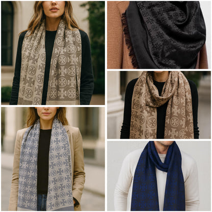 Tory Burch Semi Woolen Stoles