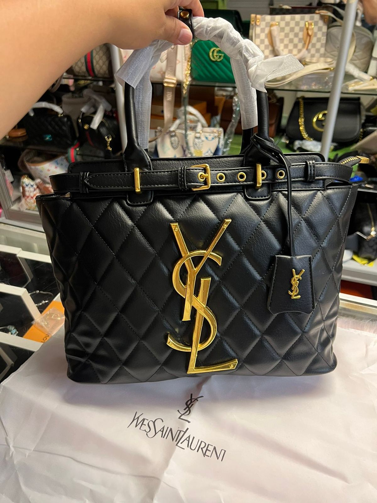 YSL Icare Maxi Handbag