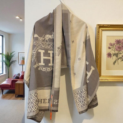 Hermes Most Awaited Reversible Rabbit Fur Winter Stole