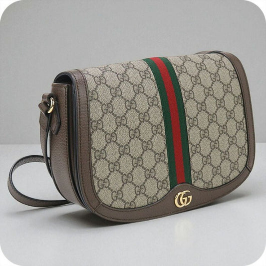 Gucci GG Supreme Ophidia Long Shoulder Bag