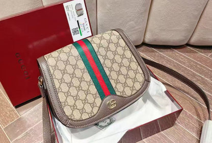 Gucci GG Supreme Ophidia Long Shoulder Bag