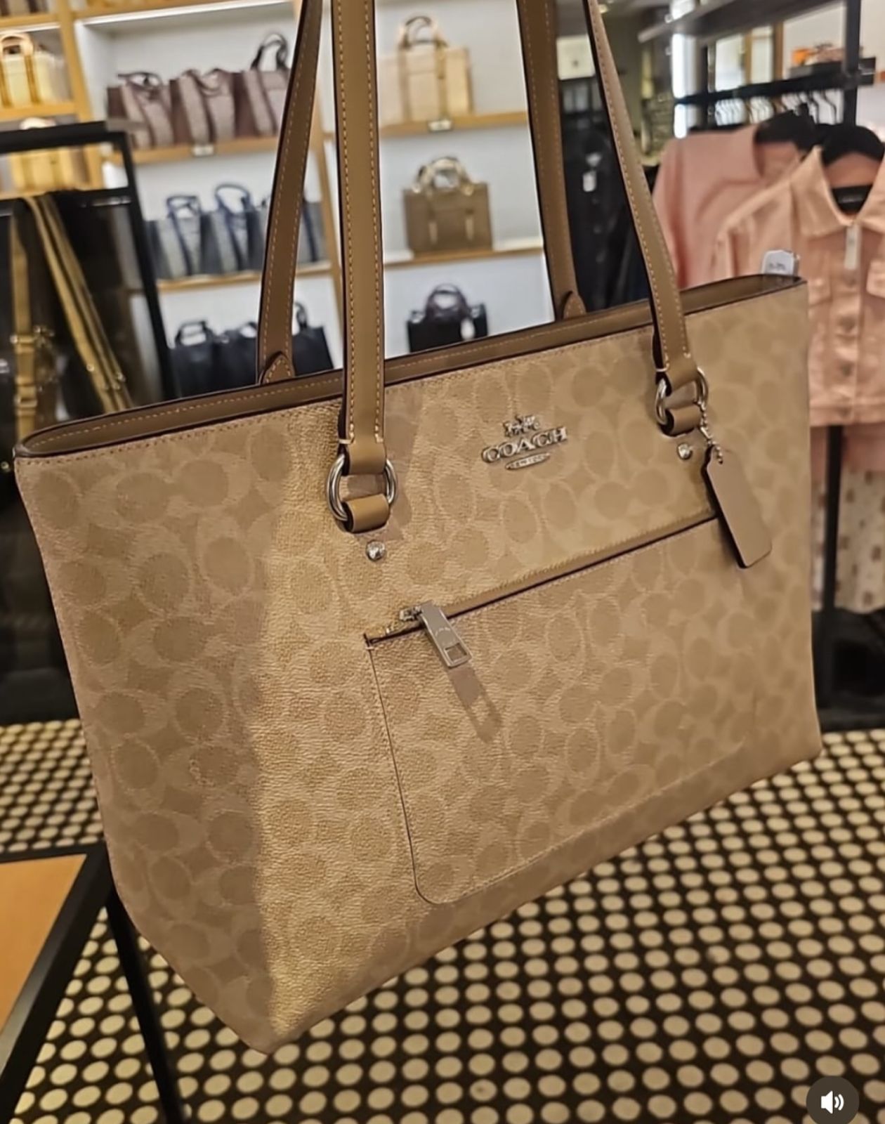 Coach Station Tote