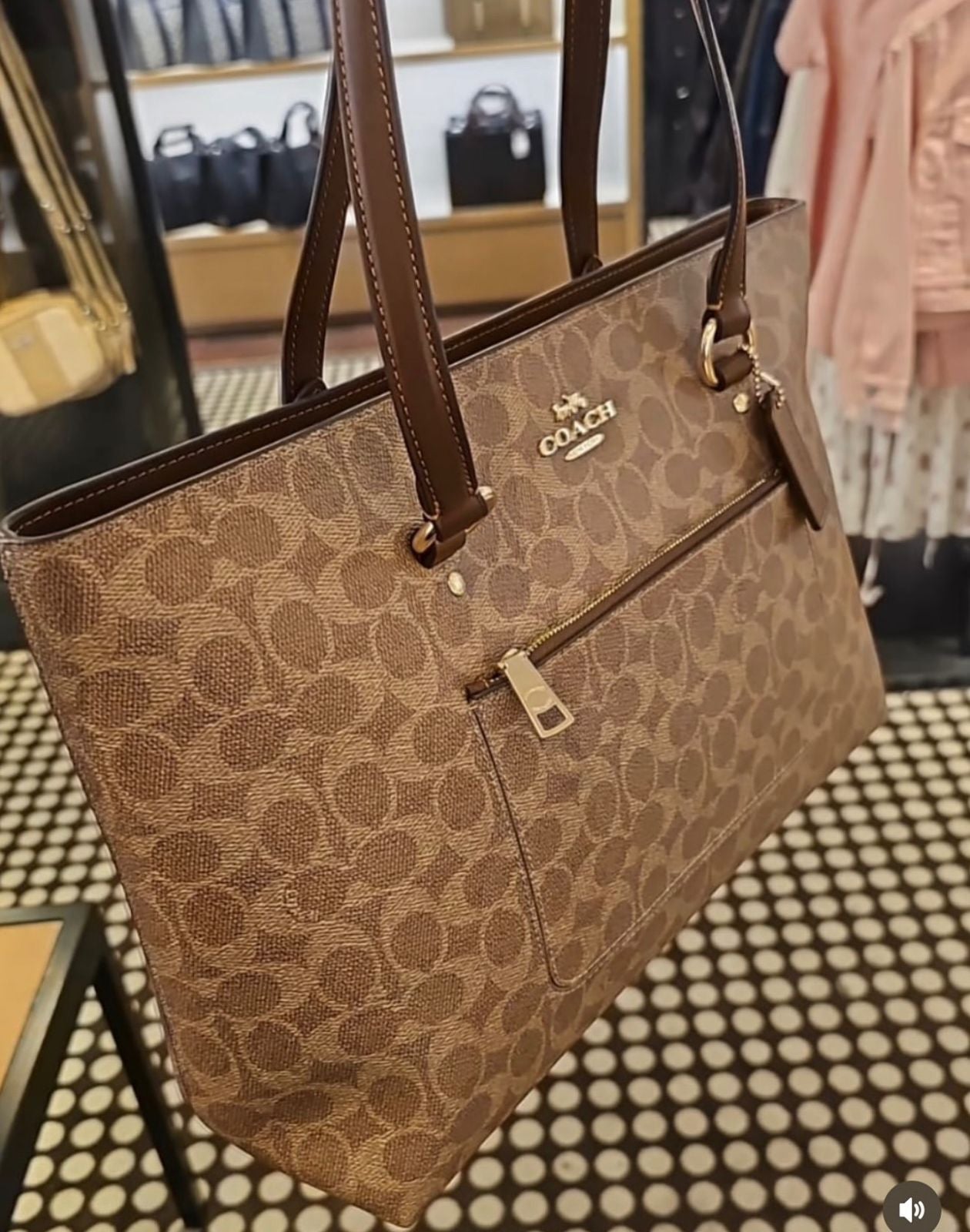 Coach Station Tote