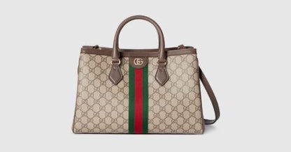 Gucci Ophidia Handbag With Key Charm