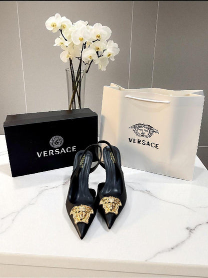 VERSACE MEDUSA PUMP’S PREMIUM QUALITY HEELS