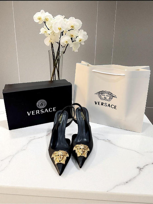 VERSACE MEDUSA PUMP’S PREMIUM QUALITY HEELS