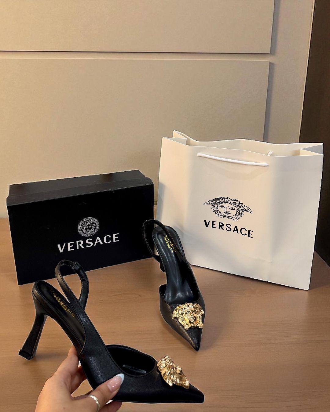 VERSACE MEDUSA PUMP’S PREMIUM QUALITY HEELS