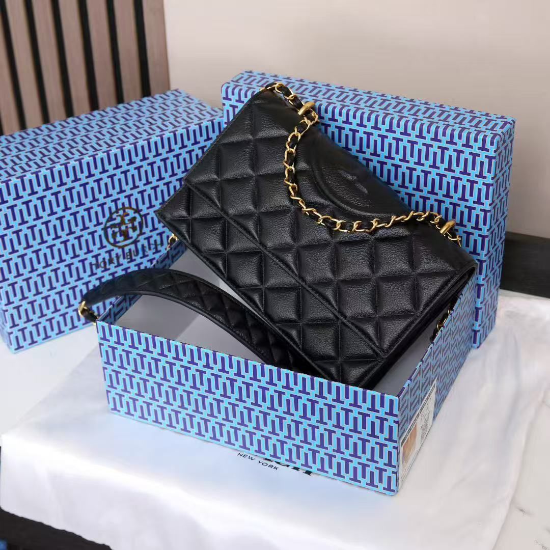 Tory Burch Fleming Structured Satchel