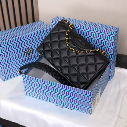 Tory Burch Fleming Structured Satchel