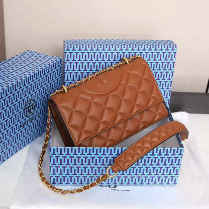 Tory Burch Fleming Structured Satchel