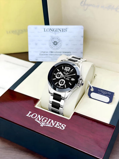 Logines Conquest Ceramic Chronograph Original Model Series Now Available