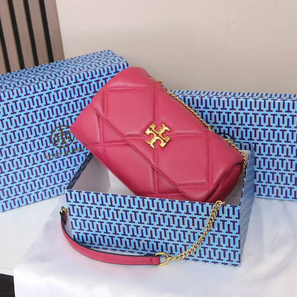 Tory Burch Kira Bold Quilted Satchel