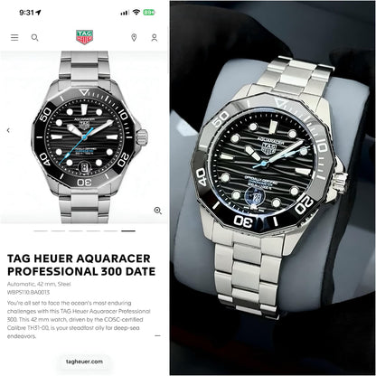 Tag Heuer Aquaracer GMT Ultra-Premium Original Model Series Now Available