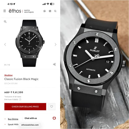 Hublot Classic Fusion Automatic Original Model Series Now Available