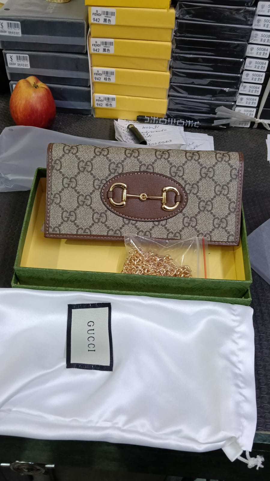 GUCCI JACKIE AUTHENTIC WALLET