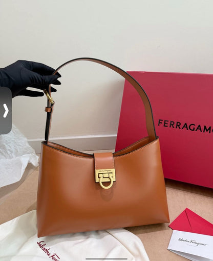 Ferragamo Trifolio Shoulder Bag