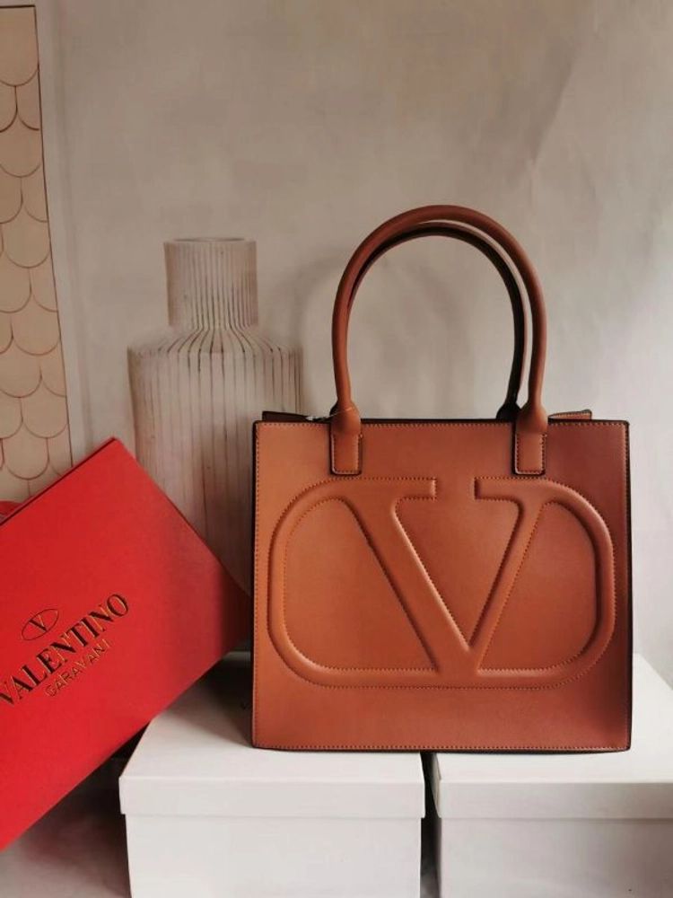 The Hot Cake Valentino Square Super V Tote Bag
