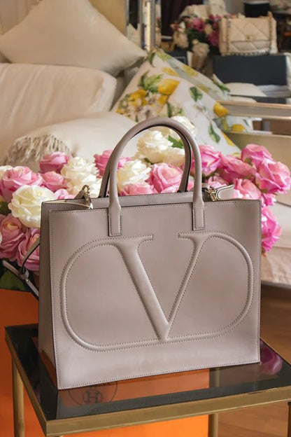 The Hot Cake Valentino Square Super V Tote Bag