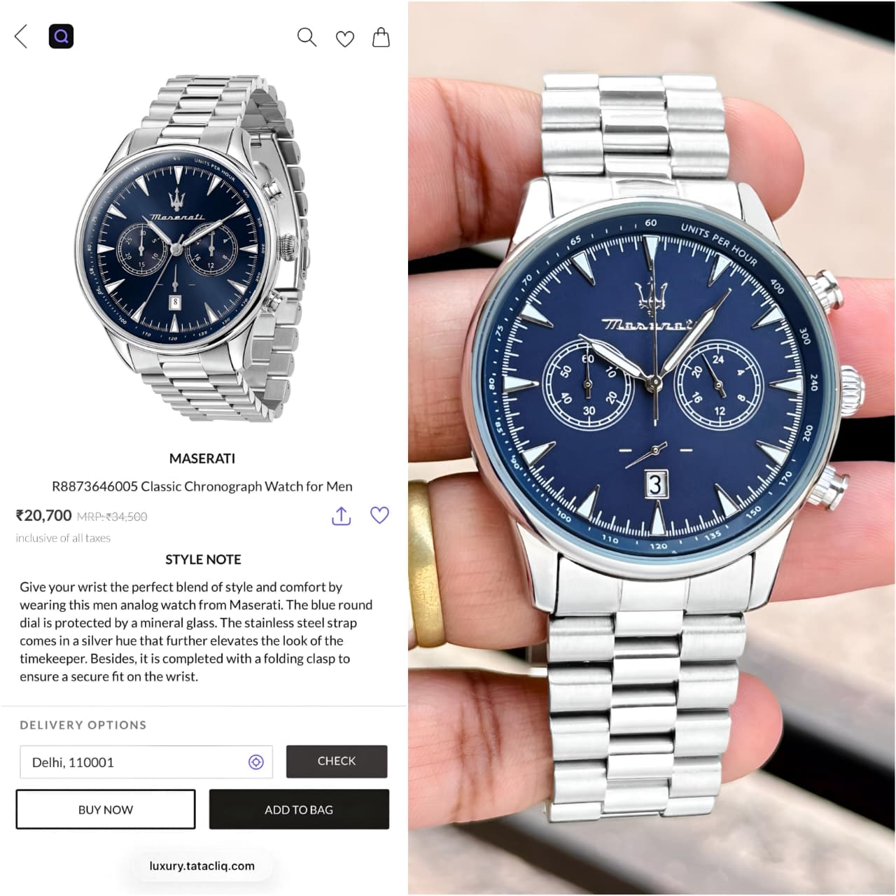 Maserati Classic Chronograph Collection Original Model Series Now Available