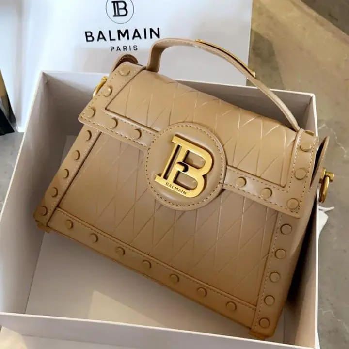 Balmain B Buzz Dynasty Genuine Leather Bag