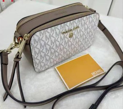 M K-O-R-S SNAPSHOT DUAL COMPARTMENT BAG