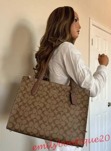 CO-A-CH NINA AUTHENTIC CARRYALL TOTE BAG