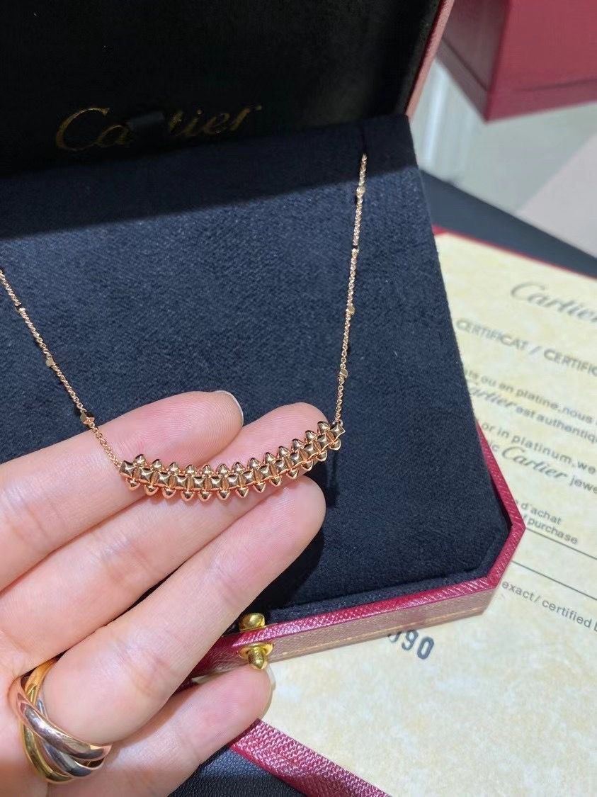 Car-ti-er Love Clash De Necklace