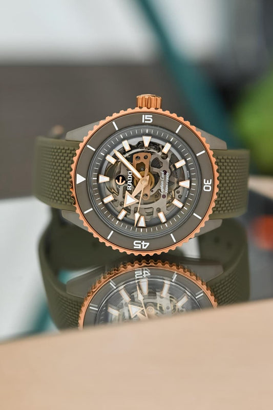 Ra-do Captain Cook Olive Green  Premium Catalog Model