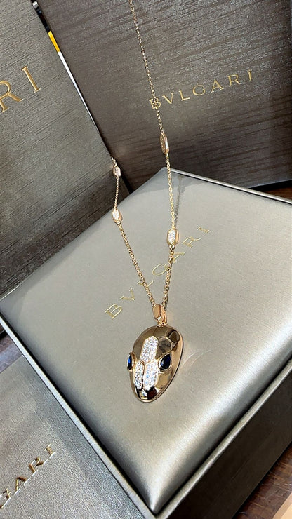 Bvl-gari Serpenti Seduttori Necklace