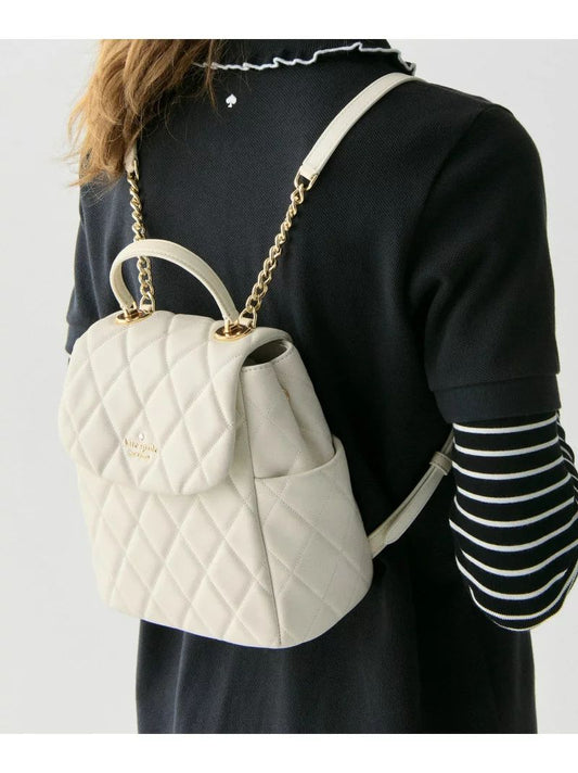 KA-TE SPA-DE MEDIUM QUILTED BACKPACK