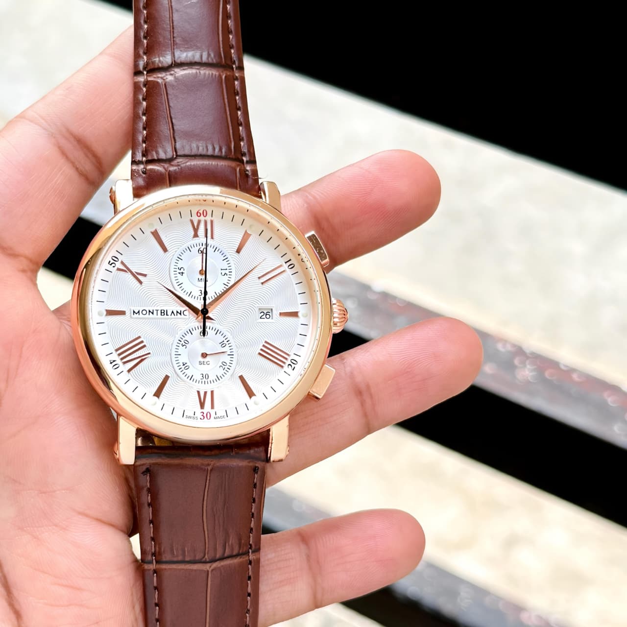 Mont-bla-nc Premius Brown Formal Collection