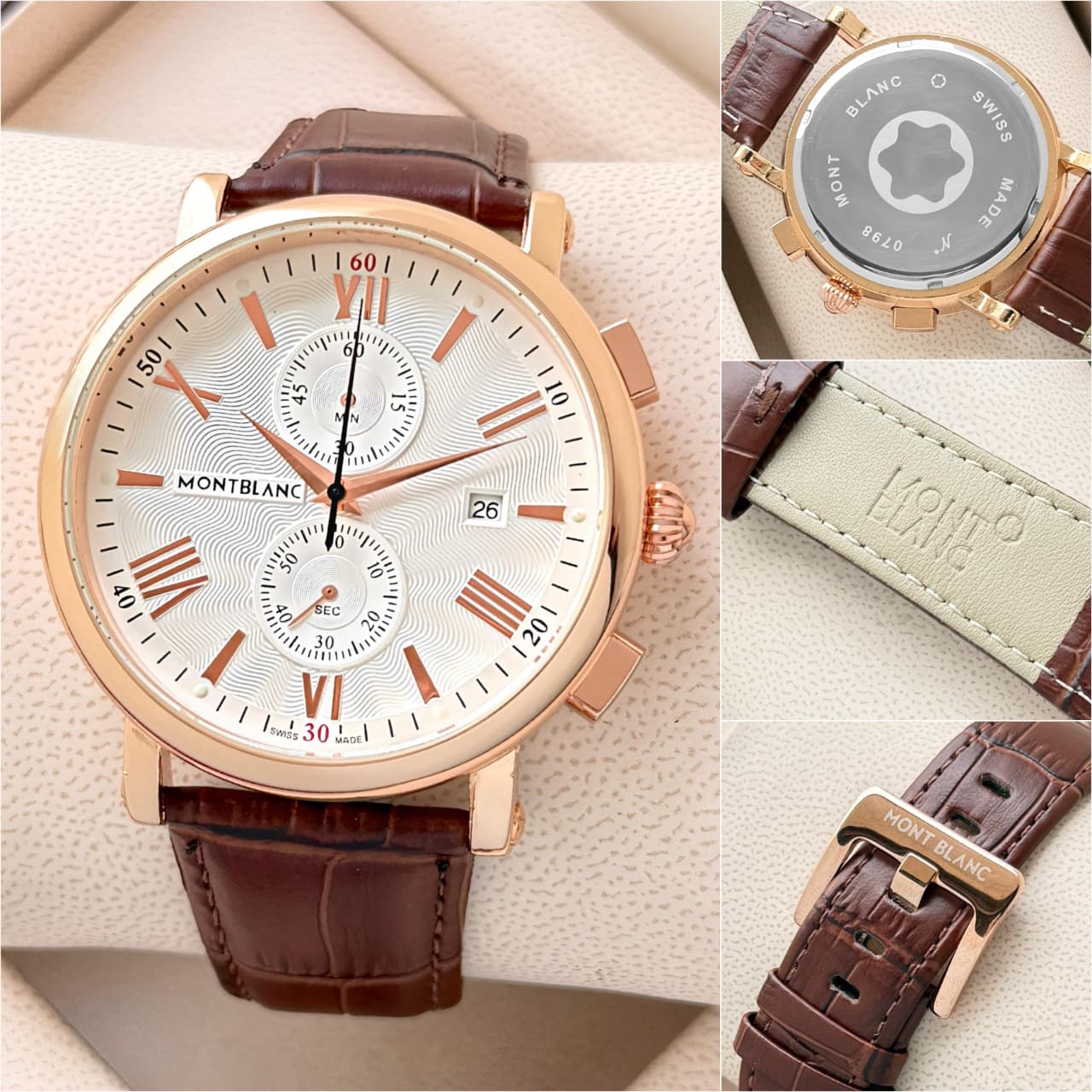 Mont-bla-nc Premius Brown Formal Collection