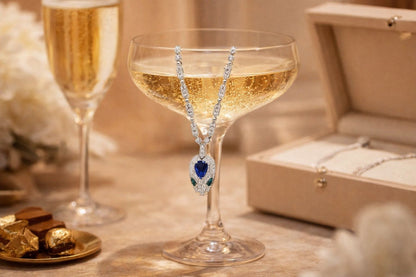 Bv-lga-ri Serpenti Diamond Studded Necklace & Earrings Set