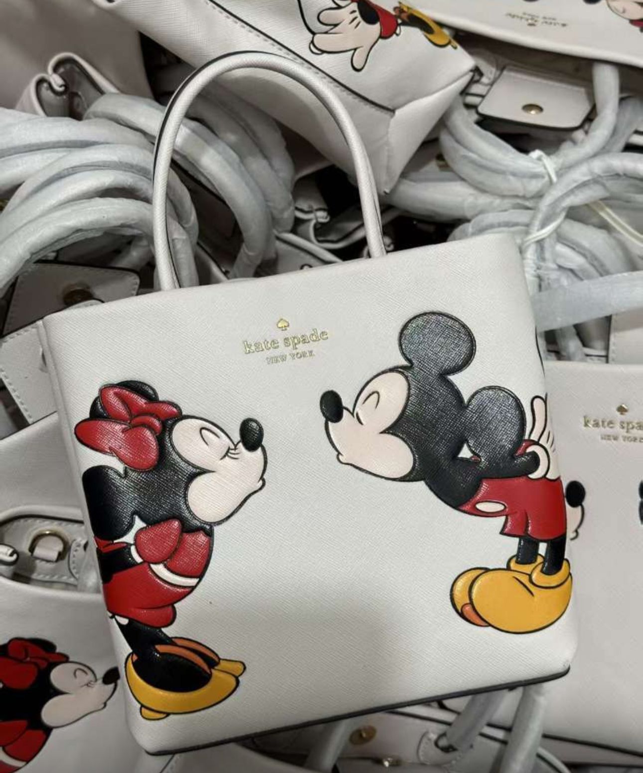 KA-TE SPA-DE NEW YORK DISNEY X MINNIE MINI TOTE BAG
