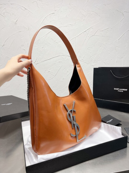 Ysl Big Logo Shopper Tote Bag