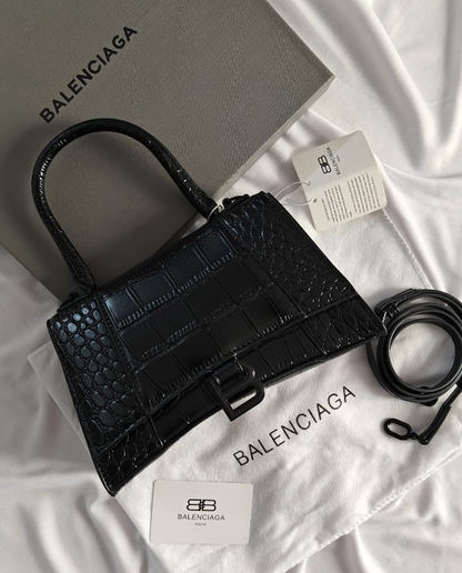 Balenciaga Hourglass Black Edition Bags