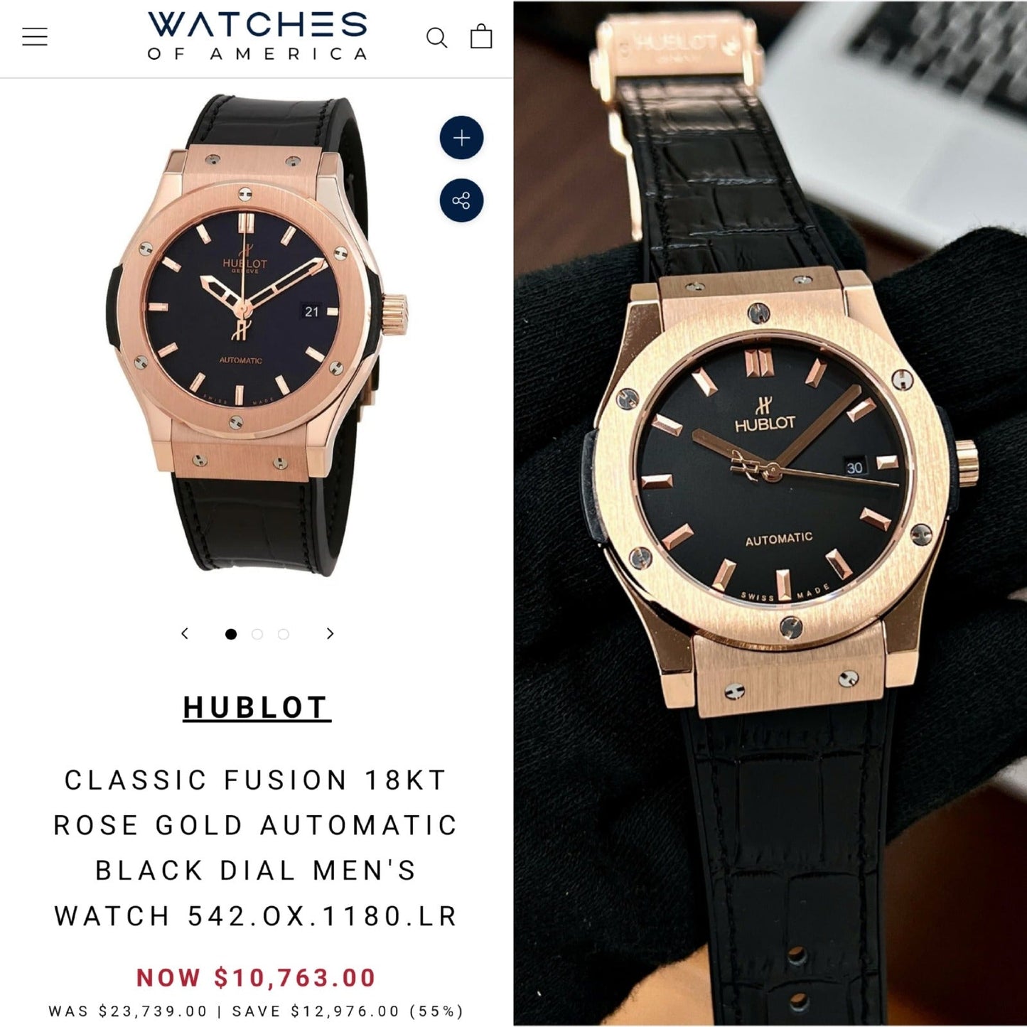 Hublot Classic Fusion Premium Automatic Collection