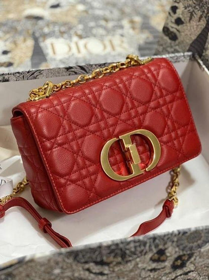 DIOR CARO SUPPLE CANNAGE SLING BAGS