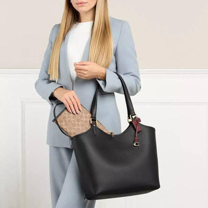 Coach Day Tote With Removable Pouch & Dust Bag