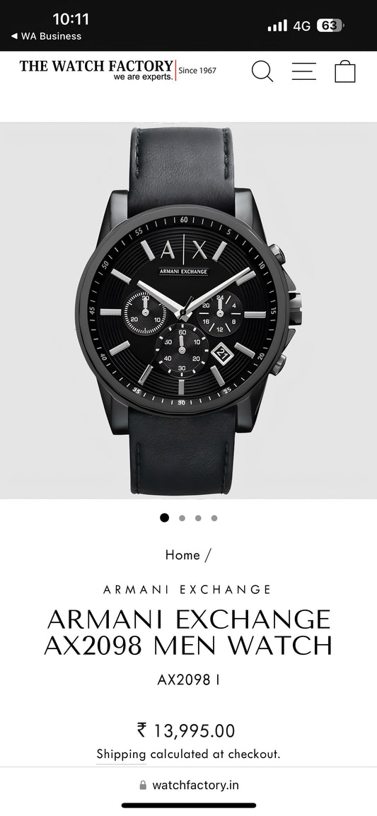 New Armani Exchange Exclusive Teaser