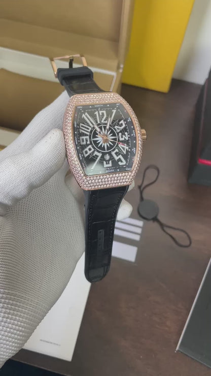 New Franck Muller’s Vanguard Bezel Diamond  Limited Edition Watch